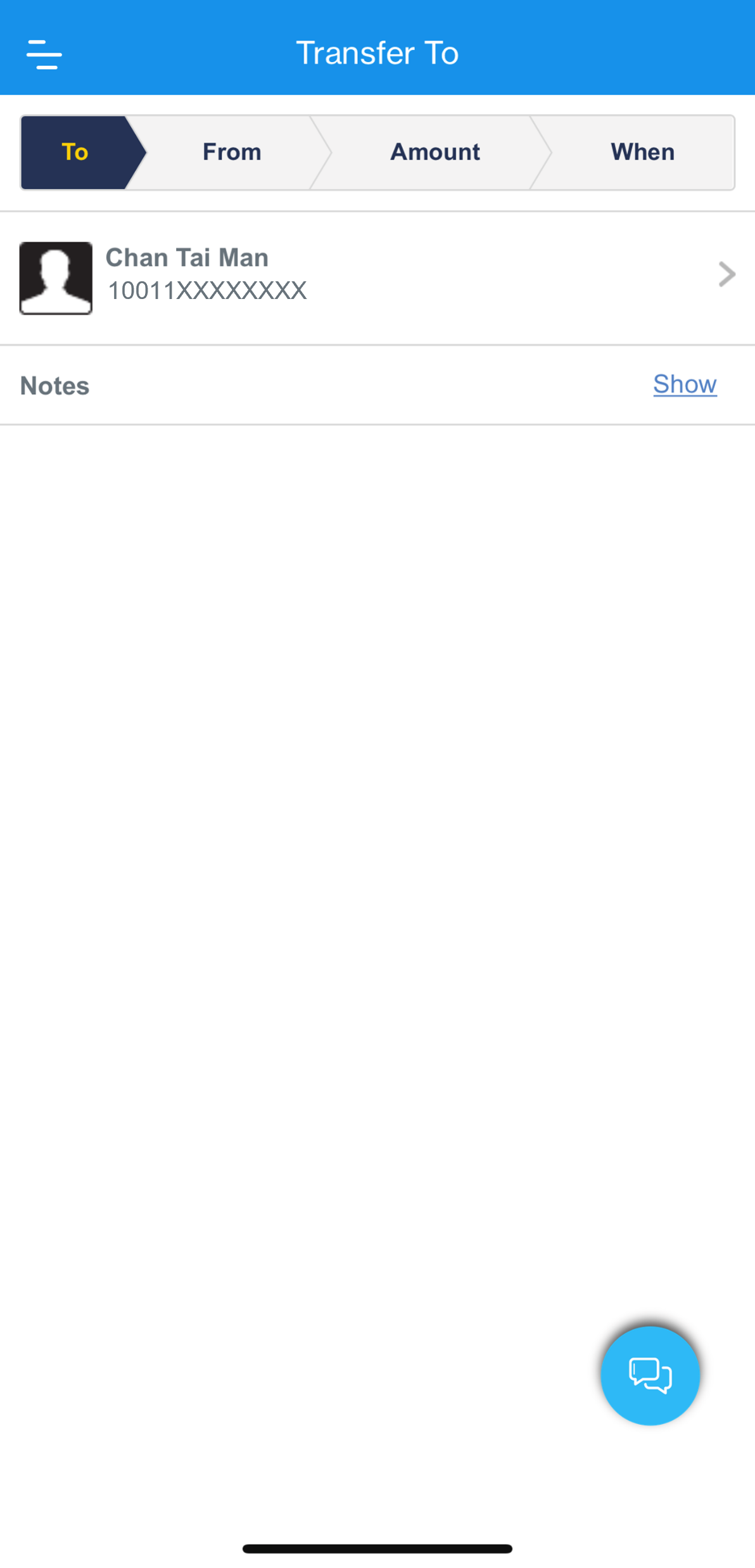 Select your AlipayHK Account