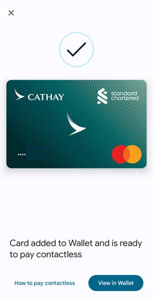 Samsung pay Step 6.1