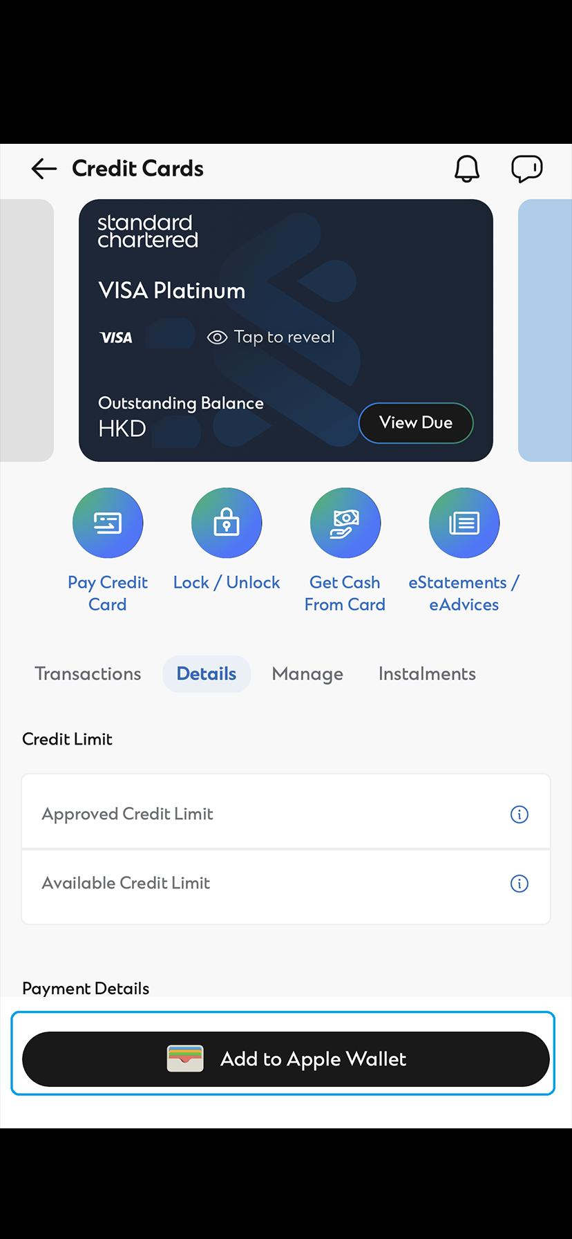 Setup with Apple Pay Step 3