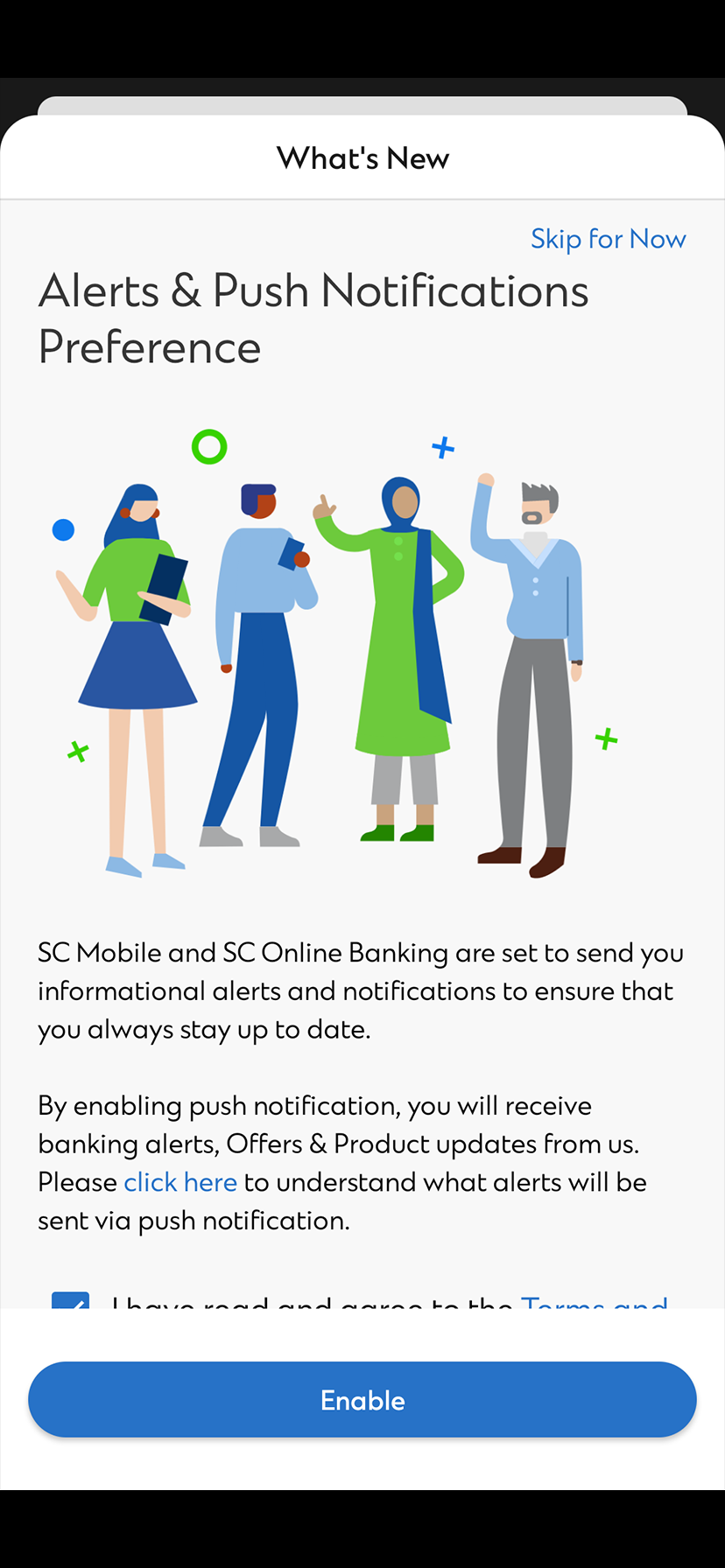 Push Notification Activation Step 4