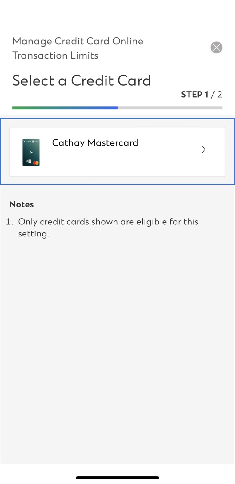 SC Mobile App Transfer Out Credit Balance Step 3